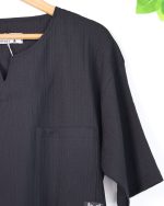 تی شرت یقه کوبایی تک جیب - Image 5