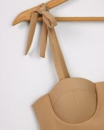 تاپ زنانه نیم تنه کاپ دار - Image 2