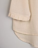شکت یقه چین لینن اسلب زنانه - Image 3