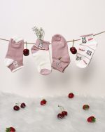 جوراب نیم ساق طرح دار 0349 - Image 2