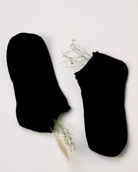 جوراب مچی مشکی ساده 0346