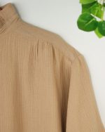 شومیز یقه چین دبل فیس 0401 - Image 3