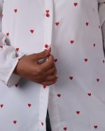 شومیز قلبی زنانه - Image 4