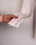 شومیز زنانه یقه پیلی دانتل 0304 - Image 9