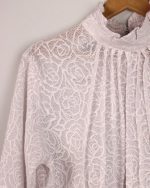 شومیز زنانه یقه پیلی دانتل 0304 - Image 8