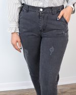 شلوار جین مام زنانه 0325 - Image 3