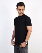 تی شرت آستین کوتاه یقه گرد بیسیک مردانه 0454