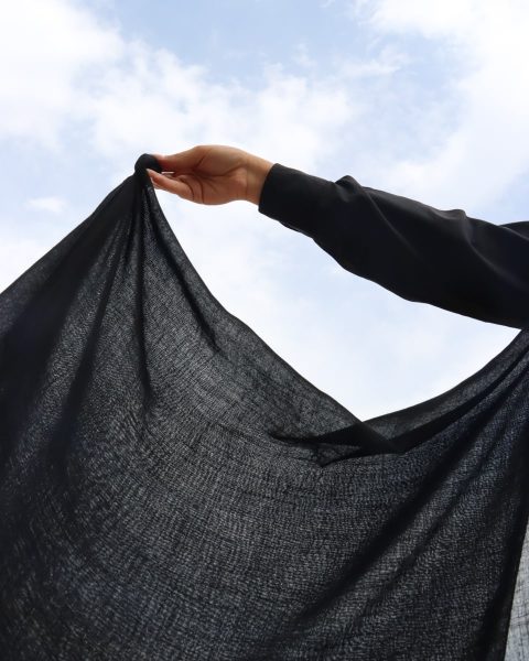 شال لینن ساده 0460