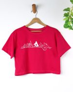 کراپ زنانه چاپی 0469 - Image 4