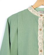 شومیز پشت پیلی ساده زنانه 0445 - Image 9