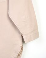 شومیز مانتویی کتان پایین هلال زنانه 0508 - Image 2