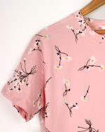 تیشرت طرح گل زنانه 0526 - Image 2