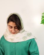 شال زنانه منگوله دار چاپی 0615 - Image 4