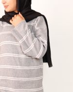 ست بلوز شلوار قواره دار بافت زنانه 0642 - Image 2