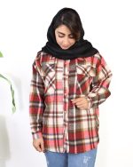 شومیز چهارخانه پشمی 0645 - Image 5
