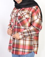 شومیز چهارخانه پشمی 0645 - Image 2