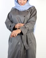 بارانی یقه ایستاده تنسل 0647 - Image 3