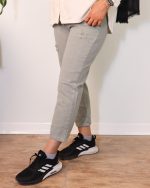 شلوار طرح جین مام زنانه 0655 - Image 4