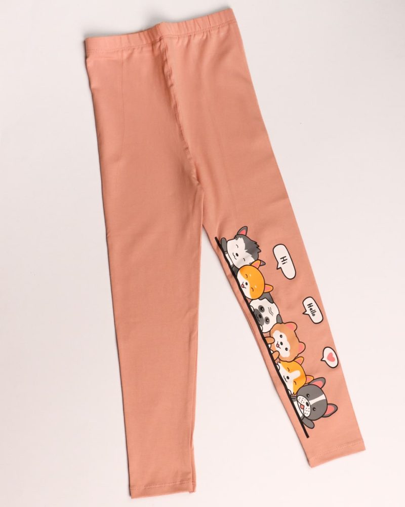 شلوار راحتی دخترانه 0683 - Image 7