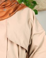 کت یقه دار کتان زارا 0707 - Image 6