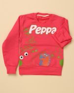 بلوز آستین بلند پنبه ای بچه گانه(peppa) 0751 - Image 5