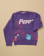 بلوز آستین بلند پنبه ای بچه گانه(peppa) 0751 - Image 3