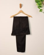 شلوار پارچه ای مردانه کلاسیک مشکی 0770 - Image 4