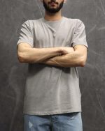 تی شرت بیسیک یقه گرد مردانه 0805