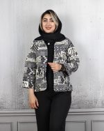 كت گليمی بغل چاكدار زنانه 0827 - Image 8