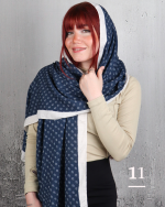 شال طرح 1 چاپی تافته بيوتی زنانه 0829 - Image 6