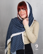 شال طرح 1 چاپی تافته بيوتی زنانه 0829 - Image 8