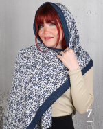 شال طرح 1 چاپی تافته بيوتی زنانه 0829 - Image 13