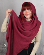 شال تافته پليسه بيوتی زنانه 0832 - Image 10