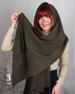 شال تافته پليسه بيوتی زنانه 0832 - Image 14
