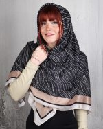 روسری طرح دار زنانه 0831 - Image 5