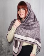 روسری طرح دار زنانه 0831 - Image 6