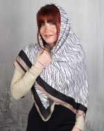 روسری طرح دار زنانه 0831 - Image 7