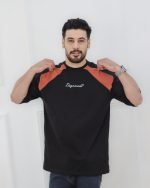 تی شرت آستين كوتاه يقه گرد مردانه 0839 - Image 8