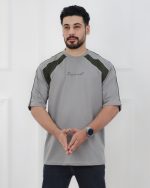 تی شرت آستين كوتاه يقه گرد مردانه 0839 - Image 7