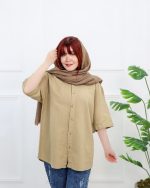 پیراهن آستین کوتاه مراکشی بیسیک 0859 - Image 12
