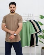 تی شرت پنبه دوبل مردانه 0862