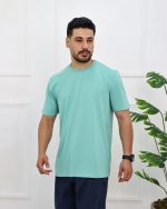 تی شرت بیسیک یقه گرد 0864 - Image 6