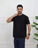 تی شرت بیسیک یقه گرد 0864 - Image 14