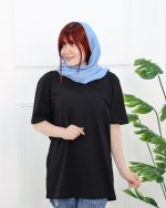 تی شرت بیسیک یقه گرد 0864 - Image 15