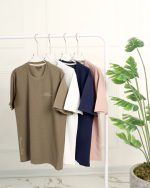 تی شرت بيسكوييتی Massimo Dutti مردانه 0883 - Image 2