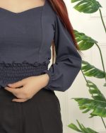 نيم تنه یقه دلبری زنانه 0880 - Image 7