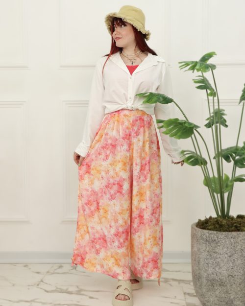 شلوار بغل گتردار ساحلی زنانه 0897