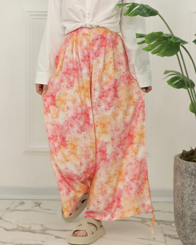 شلوار بغل گتردار ساحلی زنانه 0897 - Image 4