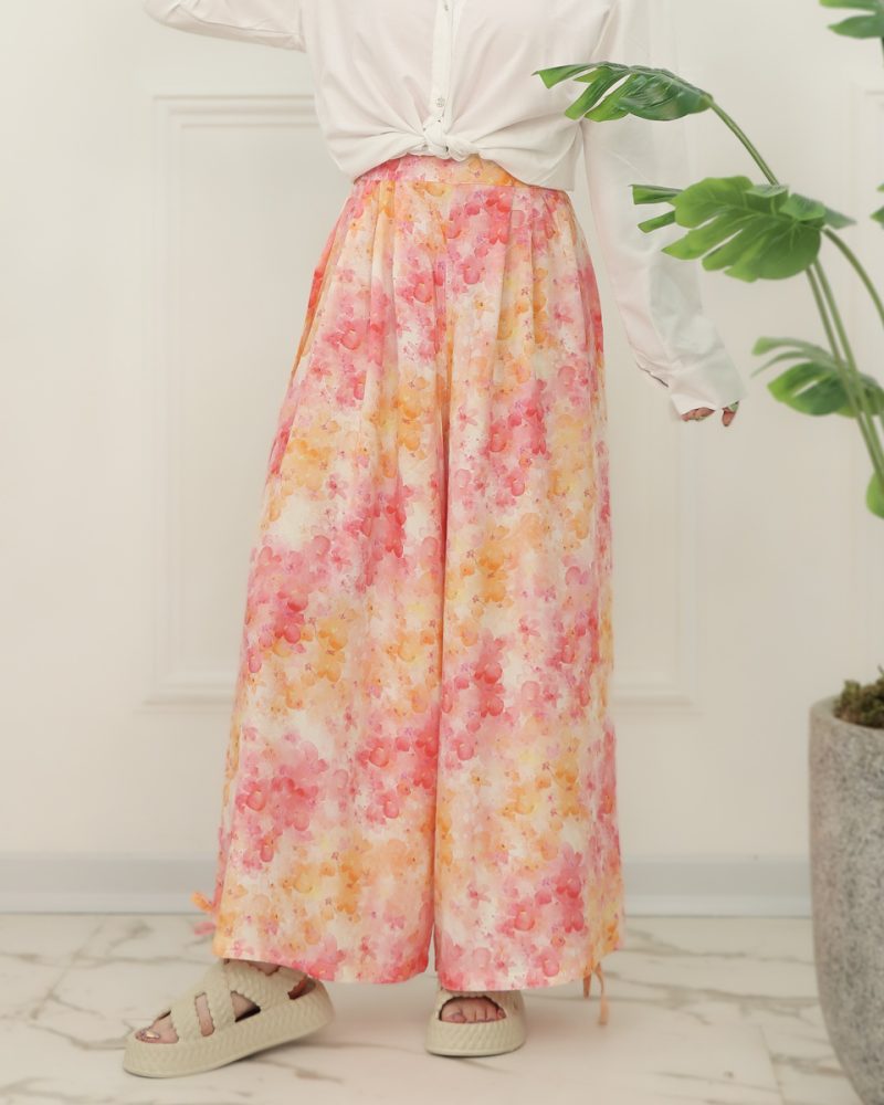 شلوار بغل گتردار ساحلی زنانه 0897 - Image 5