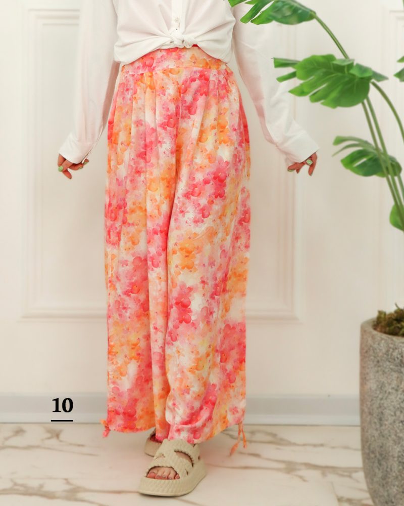 شلوار بغل گتردار ساحلی زنانه 0897 - Image 6